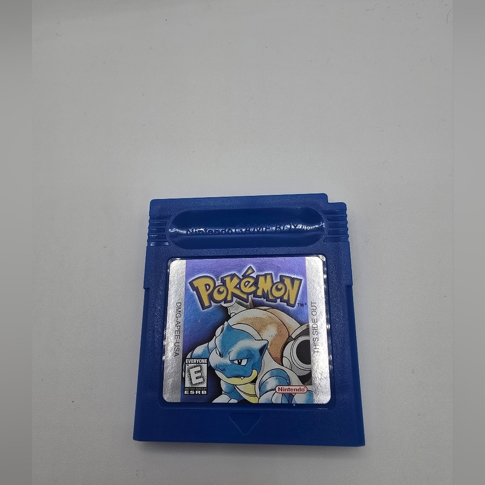 Pokémon Gameboy Game Blue Version- Reproduction